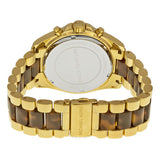 Michael Kors Bradshaw Chronograph Brown Dial Two Tone Steel Strap Watch For Women - MK5696 Buy Now By Michael Kors