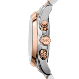 Michael Kors Bradshaw Blue Dial Two Tone Steel Strap Watch for Women - MK5606 Buy Now By Michael Kors