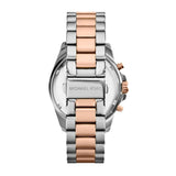 Michael Kors Bradshaw Blue Dial Two Tone Steel Strap Watch for Women - MK5606 Buy Now By Michael Kors