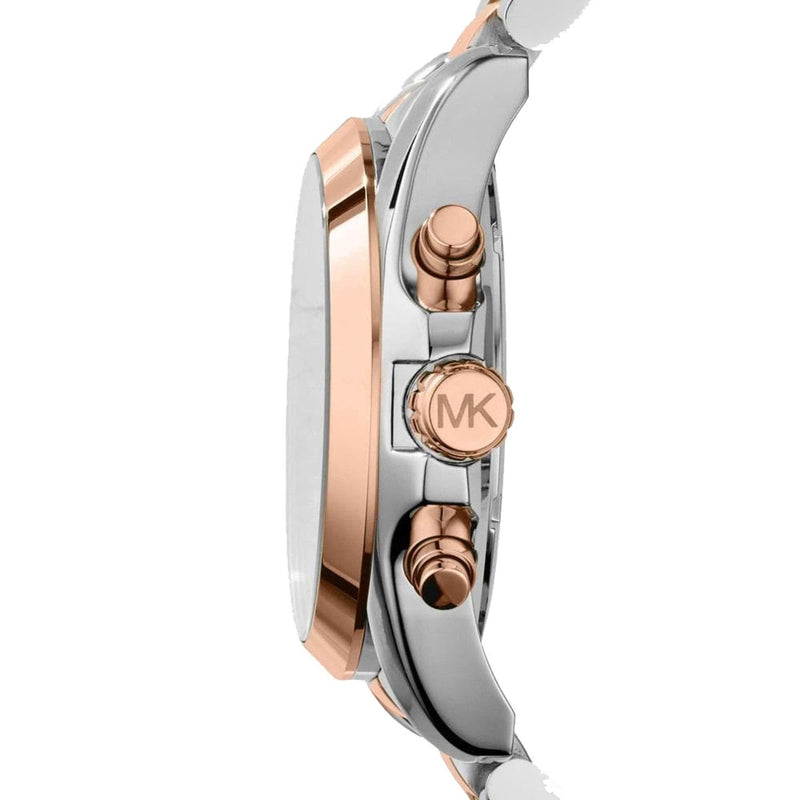 Michael Kors Bradshaw Blue Dial Two Tone Steel Strap Watch for Women - MK5606 Buy Now By Michael Kors