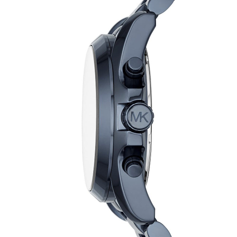 Michael Kors Bradshaw Blue Dial Blue Steel Strap Watch for Men - MK6248 Buy Now By Michael Kors