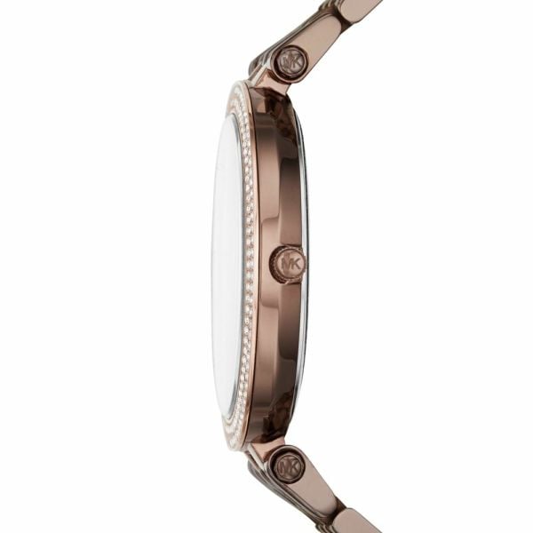 Michael Kors Darci Quartz Brown Dial Brown Steel Strap Watch For Women - MK3416 Buy Now By Michael Kors