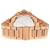 Shop Michael Kors Camille Chronograph White Dial Rose Gold Steel Strap Watch for Women - MK5636 in USA