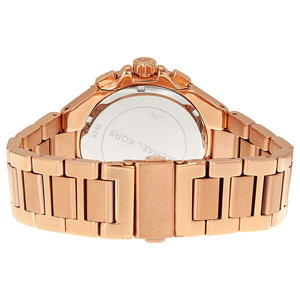 Shop Michael Kors Camille Chronograph White Dial Rose Gold Steel Strap Watch for Women - MK5636 in USA