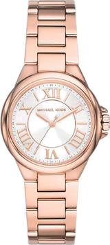Michael Kors Camille Quartz White Dial Rose Gold Steel Strap Watch For Women - MK7256 Buy Now By Michael Kors