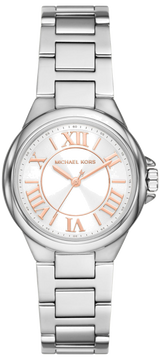 Michael Kors Camille Three Hand Silver Dial Silver Steel Strap Watch For Women - MK7259 Buy Now By Michael Kors