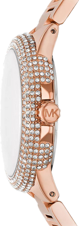 Michael Kors Camille Analog Pink Dial Rose Gold Steel Strap Watch for Women - MK7340 Buy Now By Michael Kors