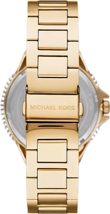 Michael Kors Camille Analog Blue Dial Gold Steel Strap Watch For Women - MK7341 Buy Now By Michael Kors
