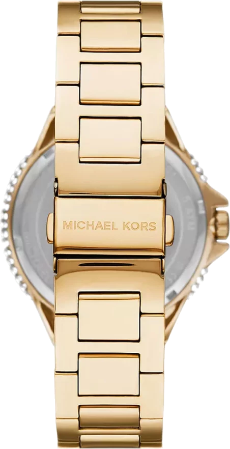 Michael Kors Camille Analog Blue Dial Gold Steel Strap Watch For Women - MK7341 Buy Now By Michael Kors