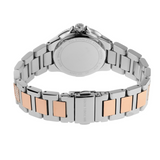 Shop Michael Kors Camille Multifunction White Dial Two Tone Steel Strap Watch For Women - MK6846 in USA