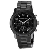 Michael Kors Runway Black Ceramic Dial Black Steel Strap Watch for Women - MK5162 Buy Now By Michael Kors