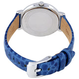 Michael Kors Cinthia Mother of Pearl Dial Blue Leather Strap Watch for Women - MK2661 Buy Now By Michael Kors