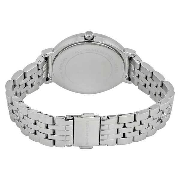 Michael Kors Cinthia White Mother of Pearl Dial Silver Steel Strap Watch for Women for Women - MK3641 Buy Now By Michael Kors