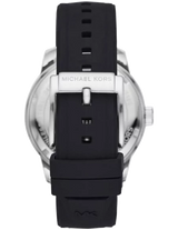 Michael Kors Cunningham Multifunction Blue Dial Black Rubber Strap Watch For Men - MK7160 Buy Now By Michael Kors
