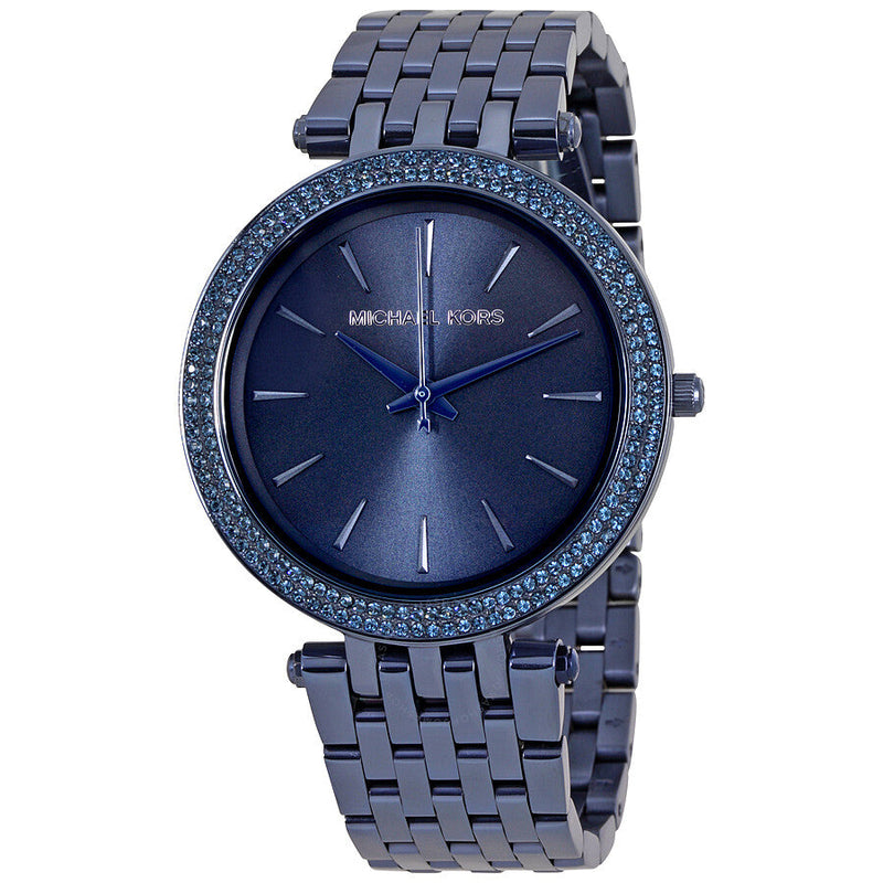 Michael Kors Darci Blue Dial Blue Steel Strap Watch for Women - MK3417 Buy Now By Michael Kors