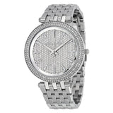 Michael Kors Darci Silver Dial Silver Steel Strap Watch for Women - MK3437