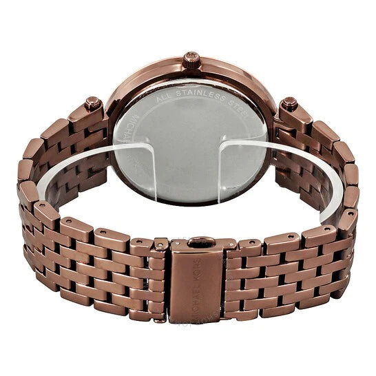 Michael Kors Darci Quartz Brown Dial Brown Steel Strap Watch For Women - MK3416 Buy Now By Michael Kors