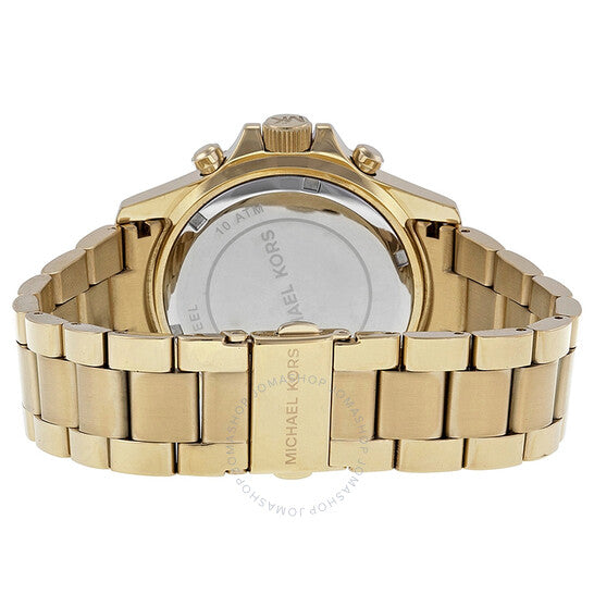 Michael Kors Everest Chronograph Gold Dial Gold Steel Strap Watch for Women - MK5871 Buy Now By Michael Kors