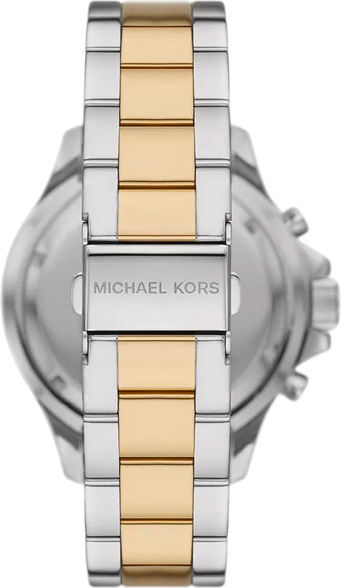 Michael Kors Everest Chronograph Black Dial Two Tone Steel Strap Watch For Women - MK7209 Buy Now By Michael Kors
