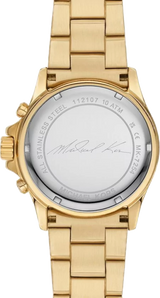 Michael Kors Everest Chronograph Crystals Gold Dial Gold Steel Strap Watch For Women - MK7254 Buy Now By Michael Kors