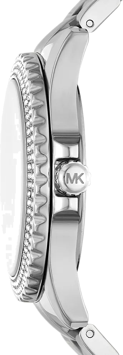 Michael Kors Everest Three hand Silver Dial Silver Steel Strap Watch For Women - MK7403 Buy Now By Michael Kors