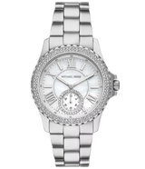 Michael Kors Everest Three hand Silver Dial Silver Steel Strap Watch For Women - MK7403 Buy Now By Michael Kors