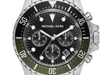 Michael Kors Everest Chronograph Black Dial Silver Steel Strap Watch For Men - MK8976 Buy Now By Michael Kors