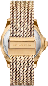 Michael Kors Everest Chronograph Gold Dial Gold Mesh Strap Watch For Men - MK9083 Buy Now By Michael Kors