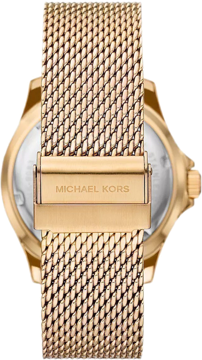 Michael Kors Everest Chronograph Gold Dial Gold Mesh Strap Watch For Men - MK9083 Buy Now By Michael Kors