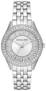 Michael Kors Harlowe Three-Hand Quartz Silver Dial Silver Steel Strap Watch For Women - MK4708 Buy Now By Michael Kors