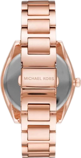 Michael Kors Janelle Quartz Crystals Rose Gold Dial Rose Gold Steel Strap Watch For Women - MK7312 Buy Now By Michael Kors