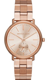 Michael Kors Jaryn Quartz Rose Gold Dial Rose Gold Steel Strap Watch For Women - MK3501 Buy Now By Michael Kors