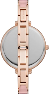 Michael Kors Jaryn Analog Rose Gold Dial Pink Steel Strap Watch For Women - MK4545 Buy Now By Michael Kors
