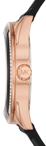 Michael Kors Jessa Quartz Black Dial Black Silicone Strap Watch For Women - MK7266 Buy Now By Michael Kors