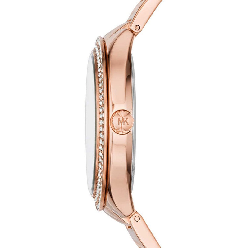 Michael Kors Kerry Black Mother of Pearl Dial Rose Gold Dial Watch for Women - MK3397 Buy Now By Michael Kors