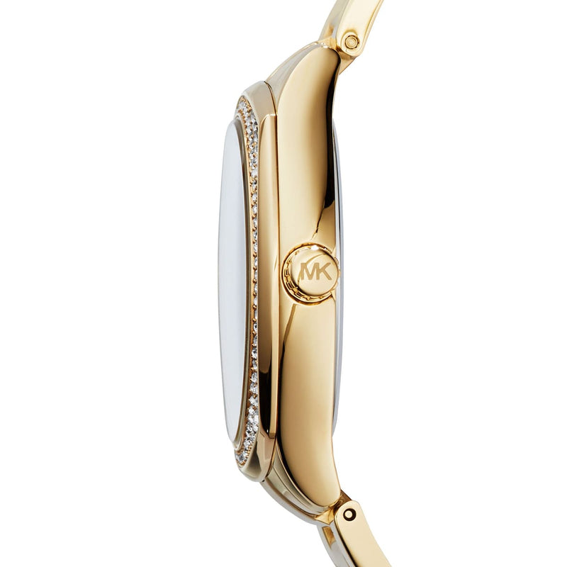 Michael Kors Kerry Mother of Pearl Dial Gold Steel Strap Watch for Women - MK3481 Buy Now By Michael Kors