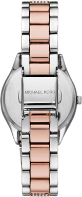 Michael Kors Lauryn Quartz Mother of Pearl White Dial Two Tone Steel Strap Watch For Women - MK4366 Buy Now By Michael Kors