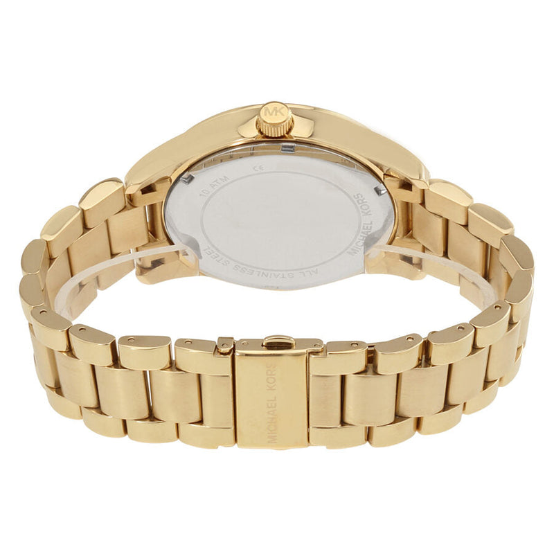 Michael Kors Bradshaw Stop Hunger Black Gold Dial Gold Steel Strap Watch for Women - MK6272 Buy Now By Michael Kors