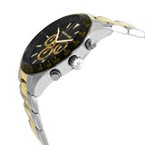 Michael Kors Layton Chronograph Black Dial Two Tone Steel Strap Watch For Men - MK8784 Buy Now By Michael Kors