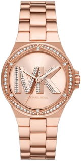 Michael Kors Lennox Three Hand Rose Gold Dial Rose Gold Steel Strap Watch For Women - MK1063 Buy Now By Michael Kors