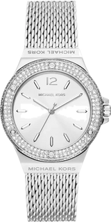 Michael Kors Lennox Three-Hand Silver Dial Silver Steel Strap Watch For Women - MK7337 Buy Now By Michael Kors