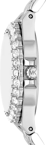 Michael Kors Lennox Three-Hand Blue Dial Silver Steel Strap Watch For Women - MK7397 Buy Now By Michael Kors