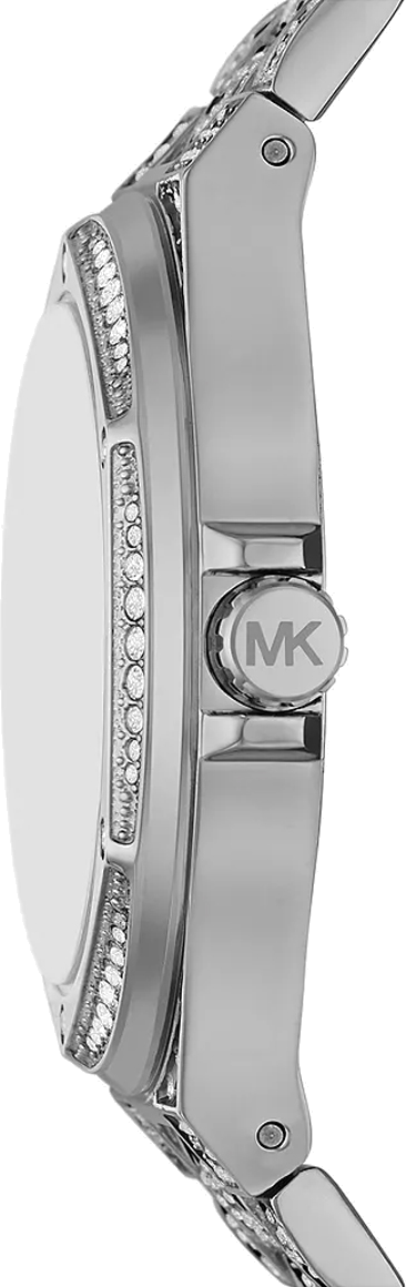 Michael Kors Lennox Analog Crystals Silver Dial Silver Steel Strap Watch For Women - MK7408 Buy Now By Michael Kors