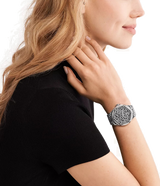 Michael Kors Lennox Analog Crystals Silver Dial Silver Steel Strap Watch For Women - MK7408 Buy Now By Michael Kors