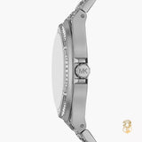 Michael Kors Lennox Analog Crystals Silver Dial Silver Steel Strap Watch For Women - MK7408 Buy Now By Michael Kors