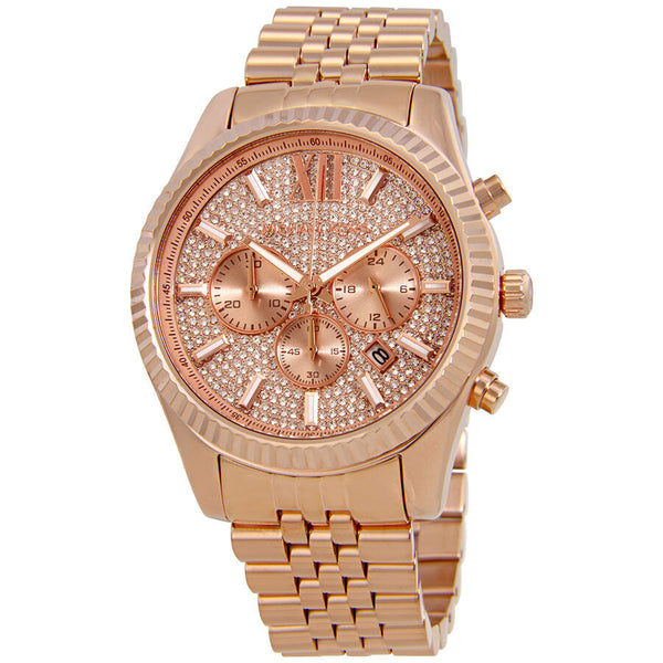 Michael Kors Lexington Gold Dial Gold Steel Strap Watch for Women - MK6473 Buy Now By Michael Kors