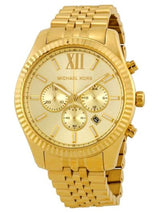 Michael Kors Lexington Gold Dial Gold Steel Strap Watch for Men - MK8281 Buy Now By Michael Kors