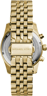 Michael Kors Lexington Chronograph Gold Dial Gold Steel Strap Watch for Women - MK5556 Buy Now By Michael Kors