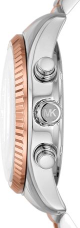 Michael Kors Lexington Chronograph Rose Gold Dial Two Tone Steel Strap Watch For Women - MK7219 Buy Now By Michael Kors