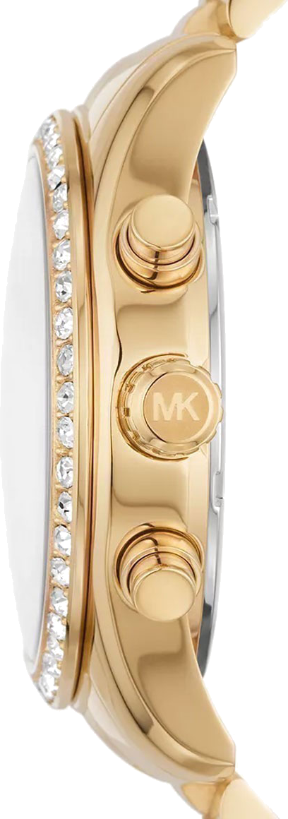 Michael Kors Lexington Mother of Pearl White Dial Gold Steel Strap Watch For Women - MK7241 Buy Now By Michael Kors